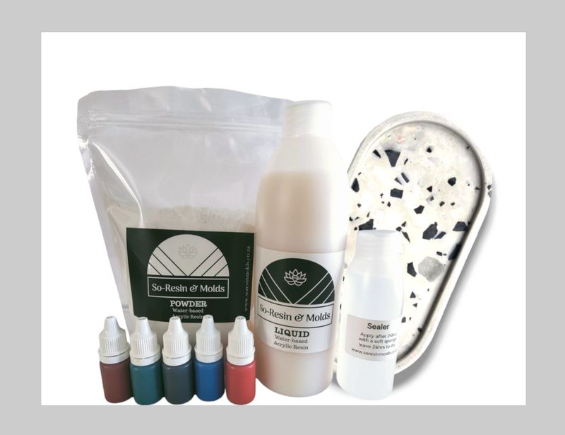 Terrazzo Resin Basic Starter Kit (1.5kg)