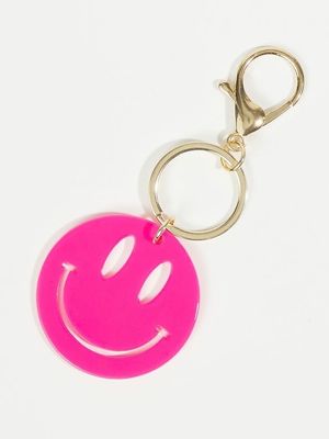 Smiley Face Keychain Silicone Mold #3