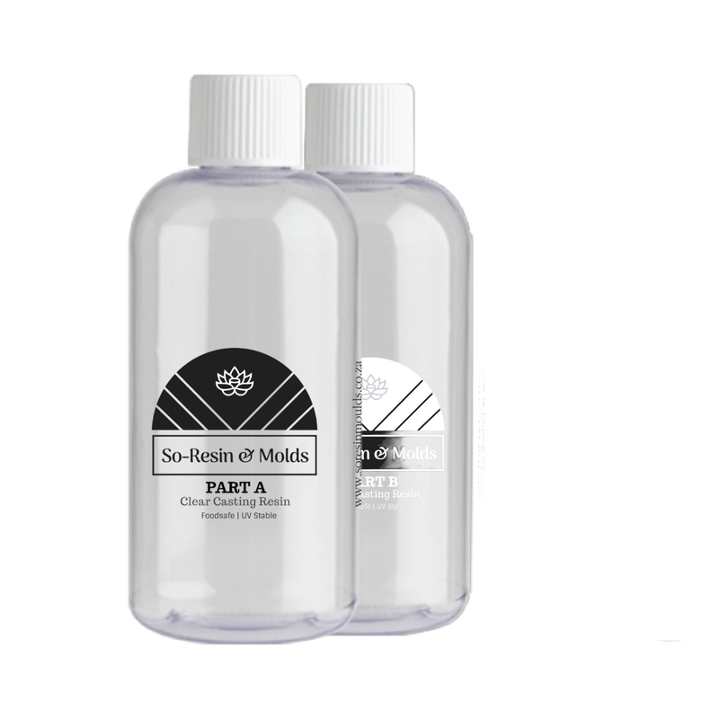 Clear Casting UV Stable Epoxy Resin 1:1 ratio