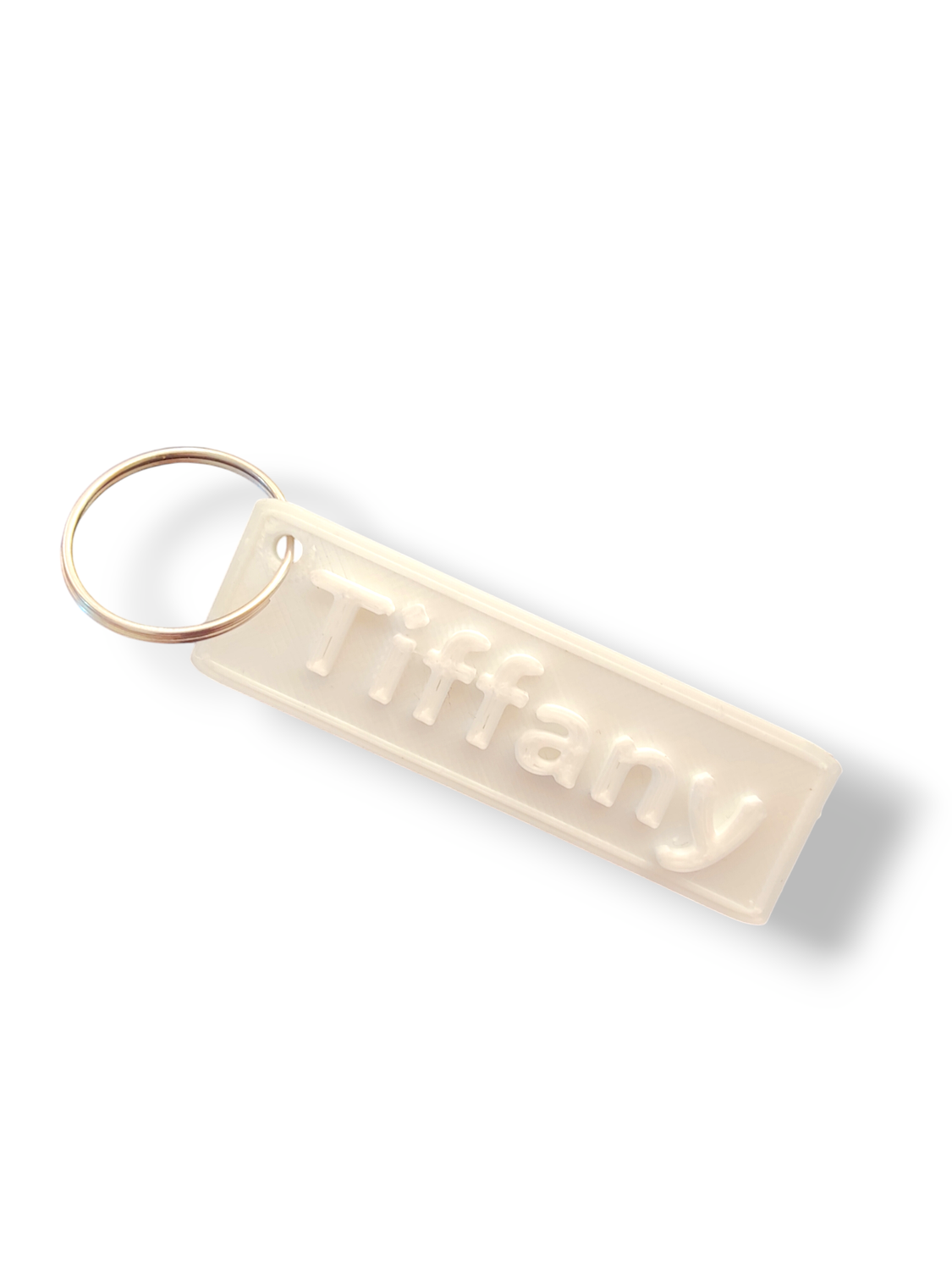 Personalized 3d Printed Keychain