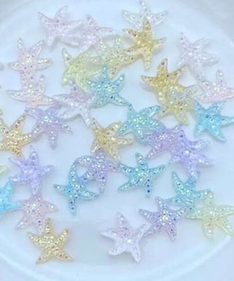 Mini Resin Starfish Shells (35pcs)