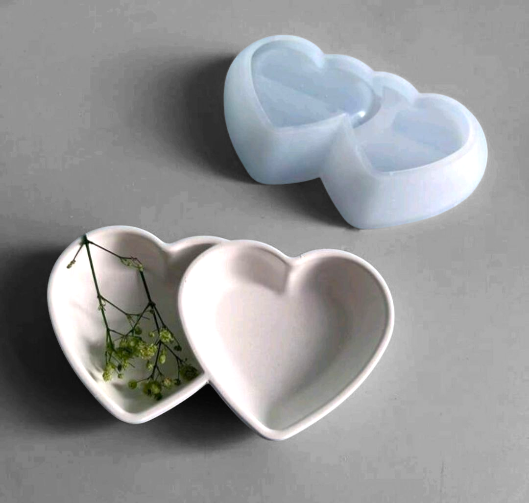 Heart Design Dish Silicone Mold