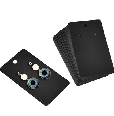 Black Earring Display Cards (20pcs)