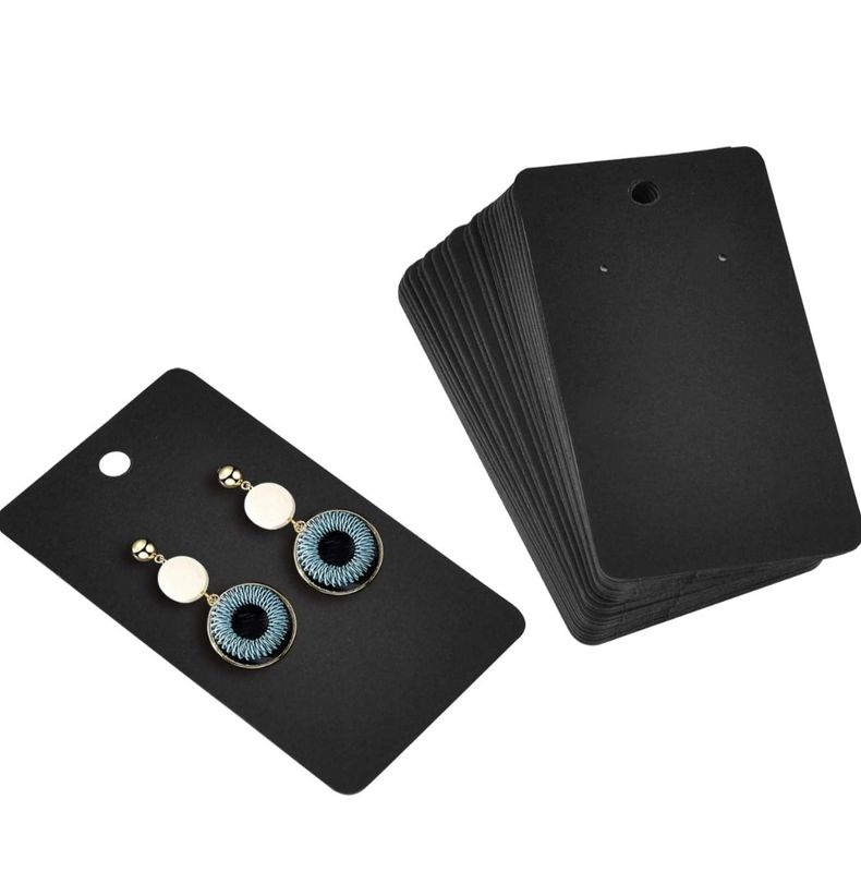 Black Earring Display Cards (20pcs)