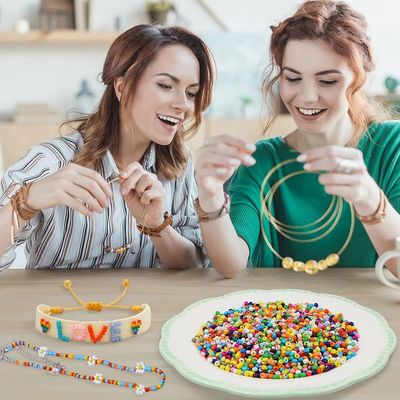 Multi Coloured Seed Beads (30g)