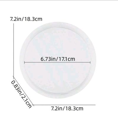 Round Tray Silicone Mold