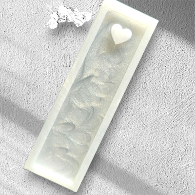 Heart Bookmark Silicone Mold