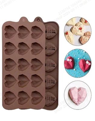 Hearts Silicone Mold