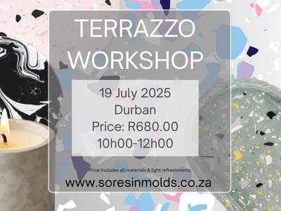 Terrazzo Workshop 19 July 2025 Durban
