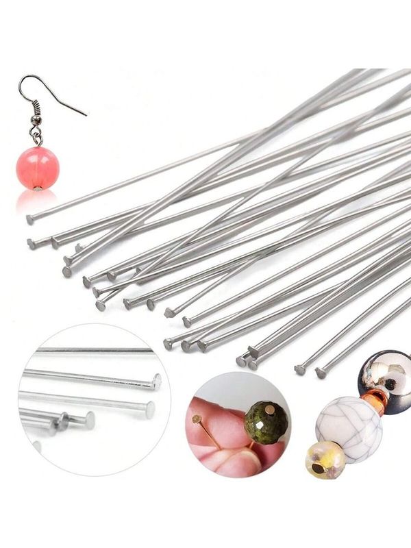 Flat End Head Pins (50pcs)