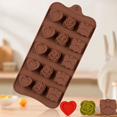 Mixed Shape Chocolate Silicone Mould