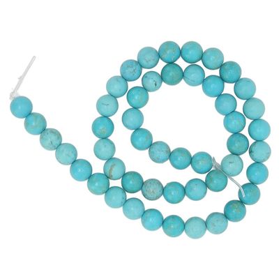 Turquoise Synthetic Beads (40pcs)