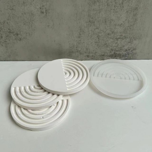 Retro Coaster Silicone Mold