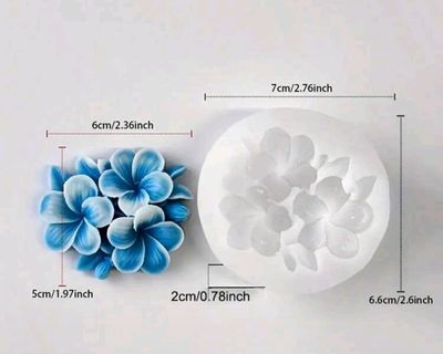 Plumeria Flower Silicone Mold
