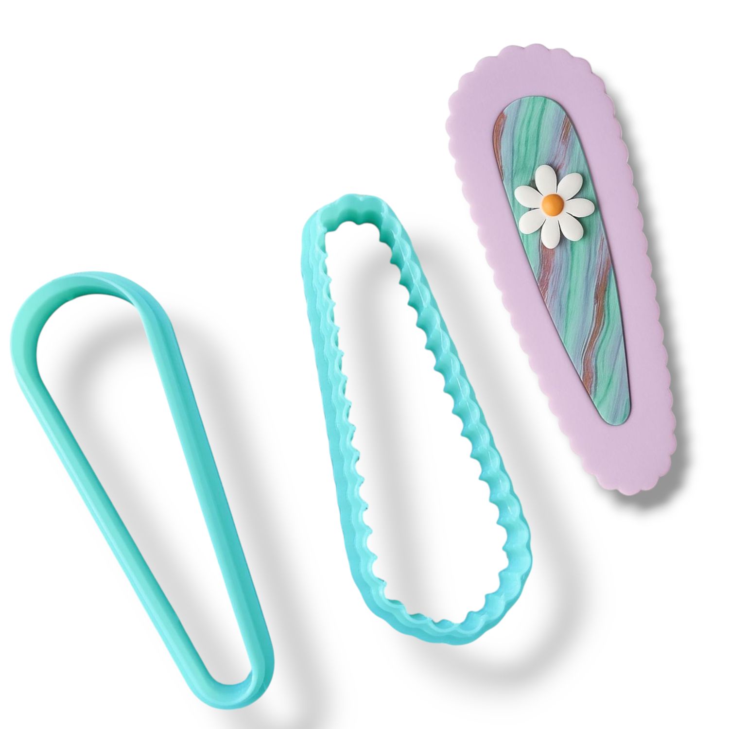Clay Hair Clip Cutters (2pcs)