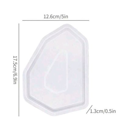 Asymmetrical Tray Silicone Mold