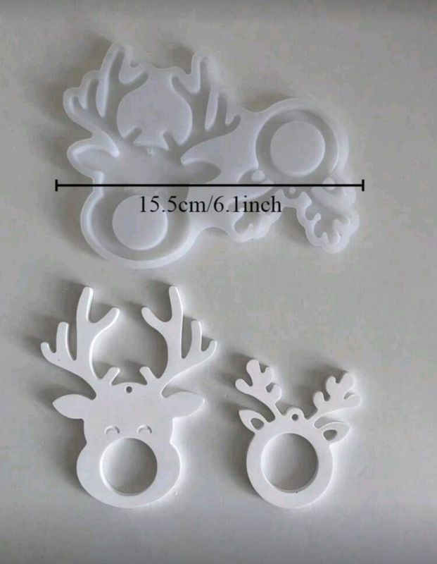 Reindeer Christmas Silicone Mold