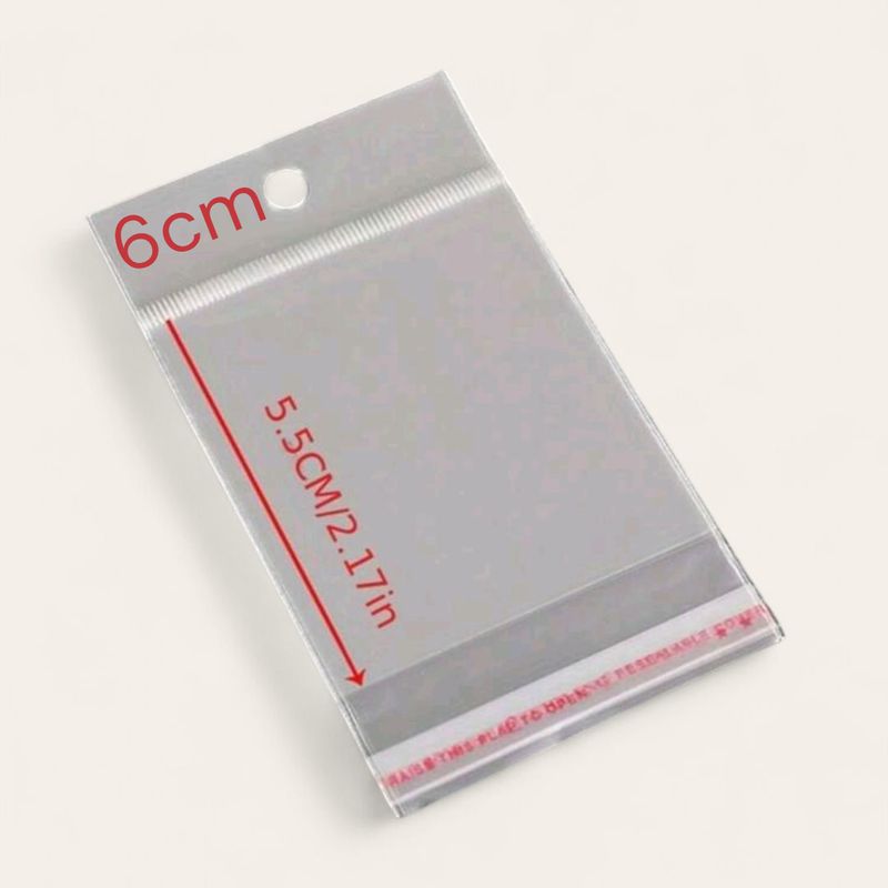 Clear self adhesive bags (100pcs)