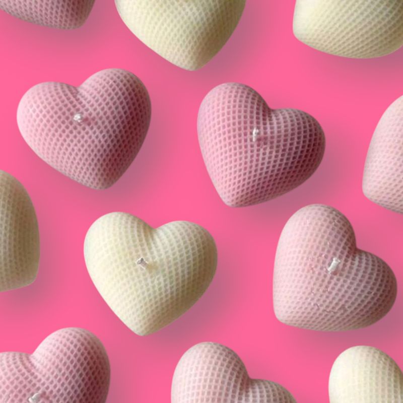 Heart Silicone Mold (medium)