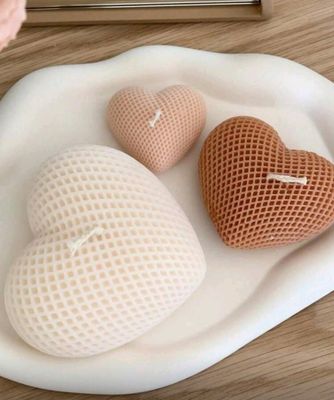 Heart Silicone Mold (large)