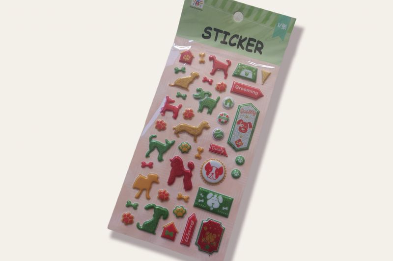 Dog Foam Stickers