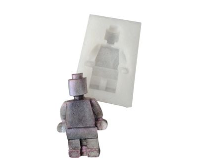 Mini Lego Man Silicone Mold