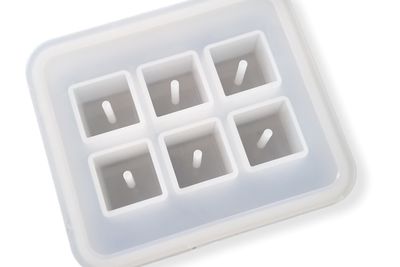 Pandora Style Square Bead Silicone Mold (16mm)