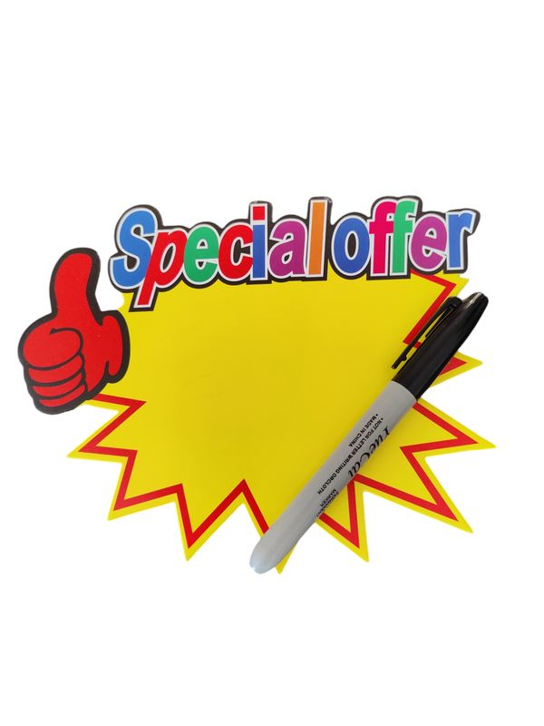 Marketing tags (3pcs)