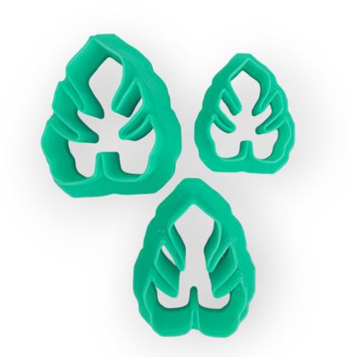 Monstera Polymer Clay Cutters (3pcs)