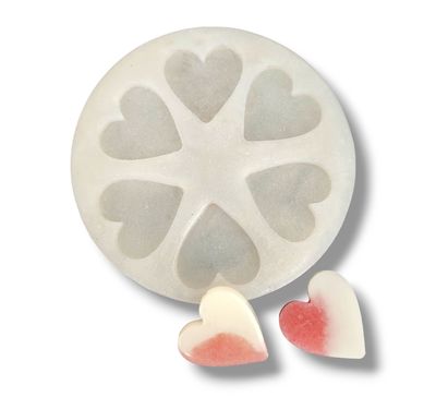 Hearts Silicone Mold