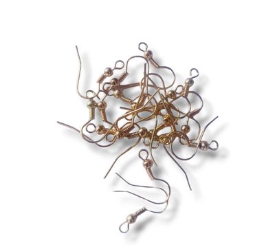 Earring Hooks/silver (20 pieces)