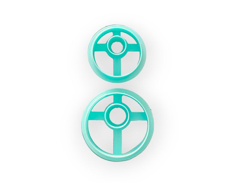 Round Hole Polymer Clay Cutters (2pcs)