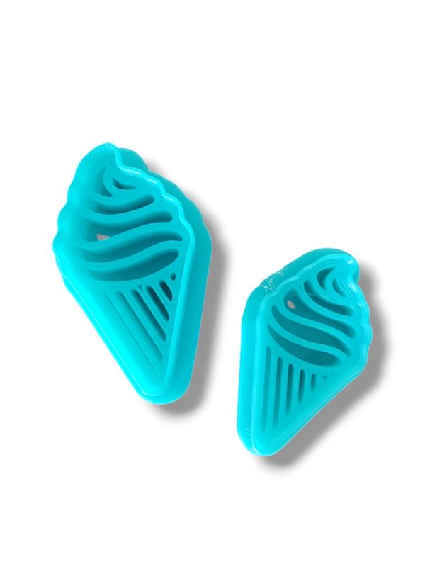 Ice Cream Embossed Clay Cutter (2pcs)