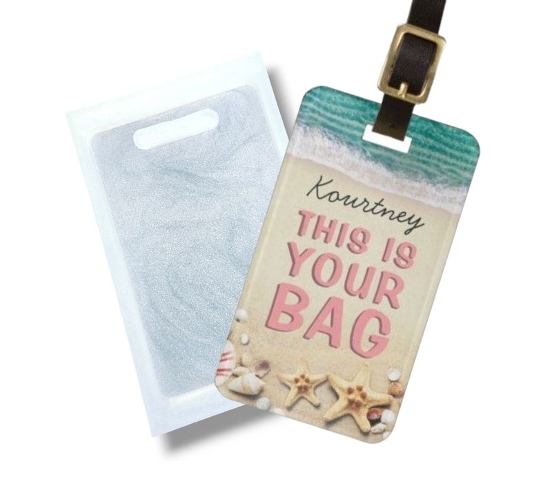 Luggage Bag Tag Silicone Mold