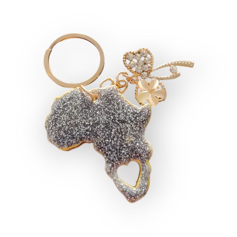 Africa Keychain Silicone Mold