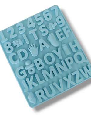 Silicone Mold Alphabet Baby 