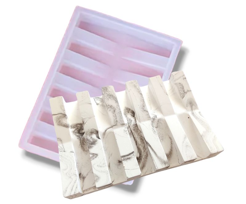 Modern Soap Dish Silicone Mold