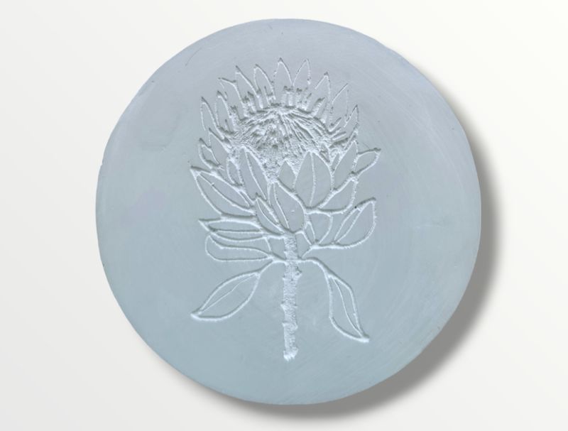 Protea Coaster Silicone Mold