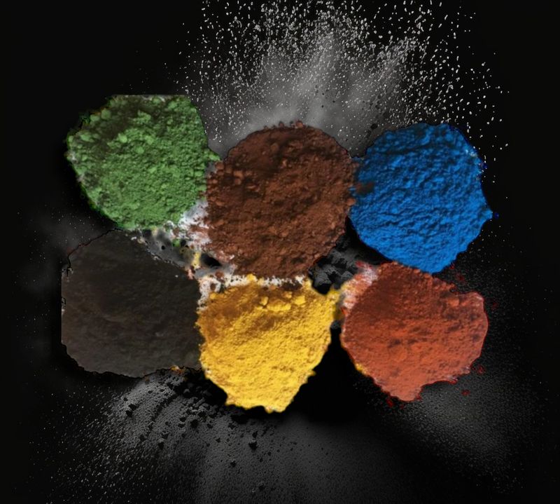 Oxide Colourant Powder Brown (500g)