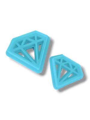 Diamond Embossed Clay Cutter (2pcs)