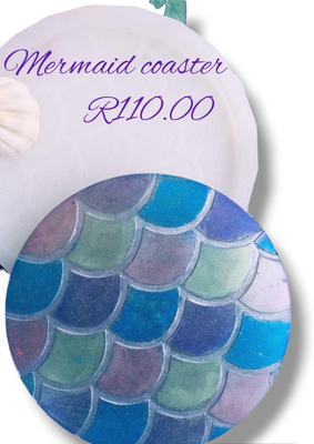 Mermaid Coaster Silicone Mold