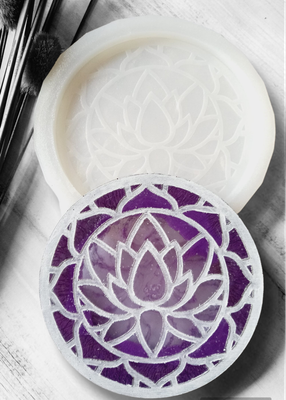 Lotus Flower Coaster Silicone Mold