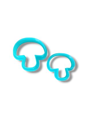 Mushroom Polymer Clay Cutters (2pcs)