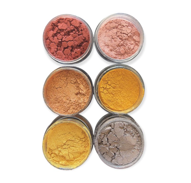 Mixed Mica Powders #2 (6 pack)