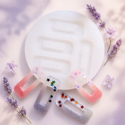 Hairclip Silicone Mold #3