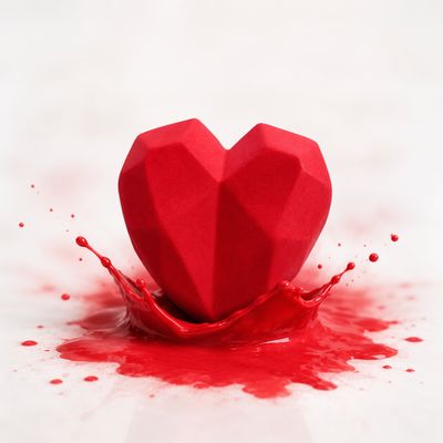 Dark Red Acrylic Resin Pigment (70g)