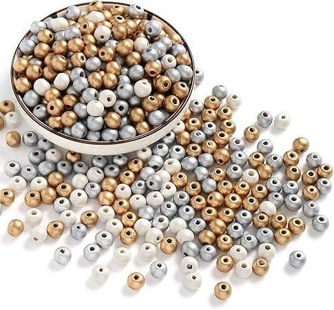 Mixed Wooden Beads 6mm (100pcs)