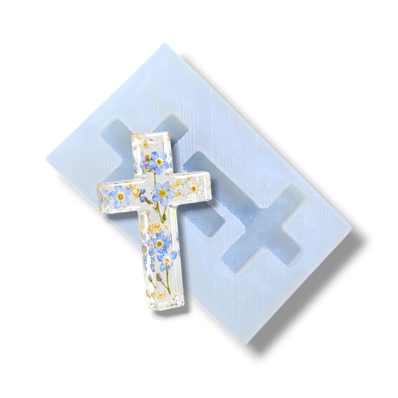 Cross Pendant Silicone Mold