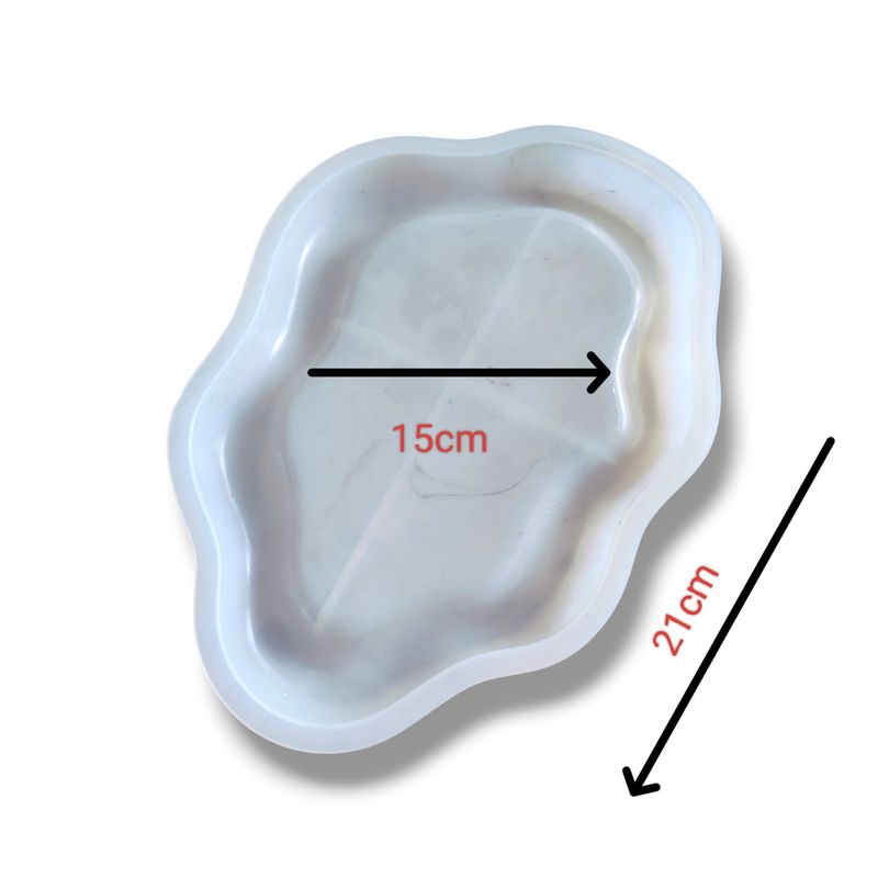 Irregular Cloud Tray Silicone Mold
