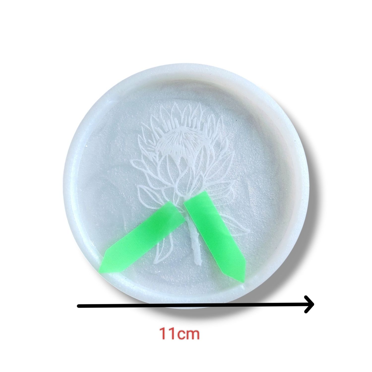 Protea Coaster Silicone Mold